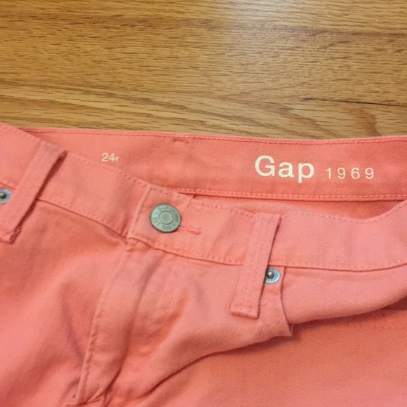 Gap 24r salmon pink skinny jeans - Picture 2 of 3